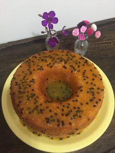 Bolo de maracujá
