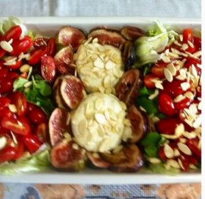 Salada colorida de Campo Grande